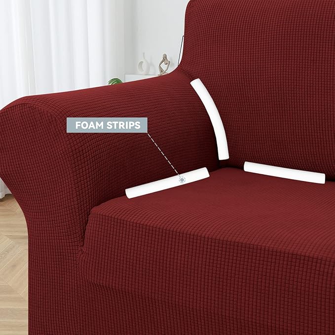 LURKA Stretch Oversized Sofa Slipcovers 1 Piece Couch Covers - Image 3