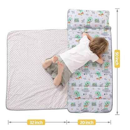 Viviland Toddler Kid Nap Mat for Preschool, Daycare Sleeping Bag - Image 2