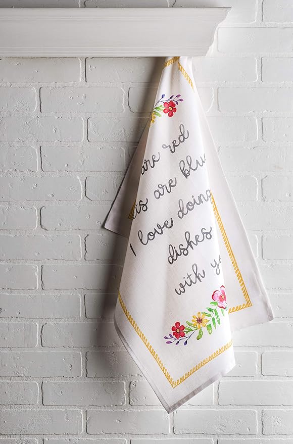 Maison d' Hermine Kitchen Towels Set of 3 100% Cotton 27.50" x 20" Reusable - Image 7