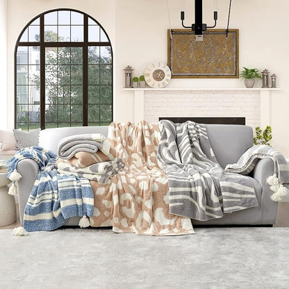 Snuggle Sac Queen Size Bedding Blanket Grey Color, Super Soft Warm Blankets - Image 8