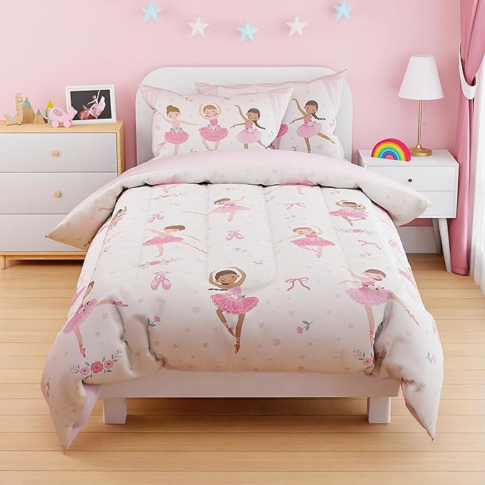 SANDJEST Ballet Duvet Cover Sets Full Size - Image 7