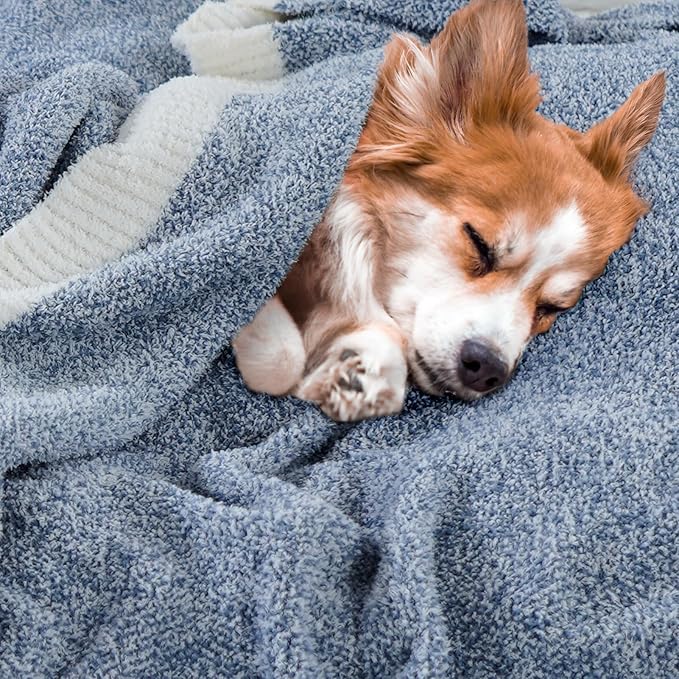 NEXHOME PRO Super Soft Throw Blankets, Cozy Warm Blankets Knit Blanket - Image 2