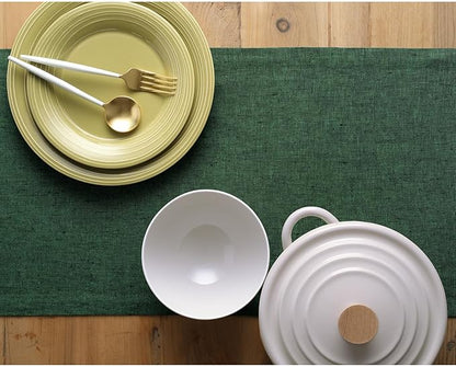 Solino Home Linen Table Runner 156 Inches Long - Image 3