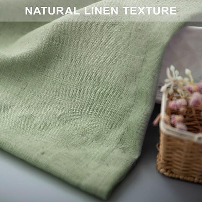 Light Sage Green 108 Inches Long Curtains - Image 7