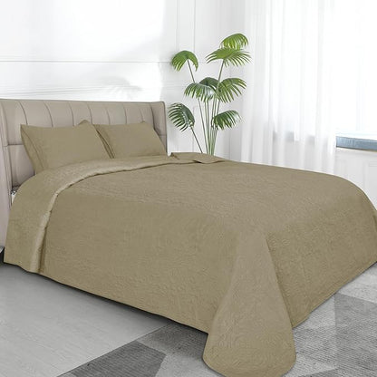 Easy-Going Full/Queen Size Reversible Quilt Set by Easy-Going