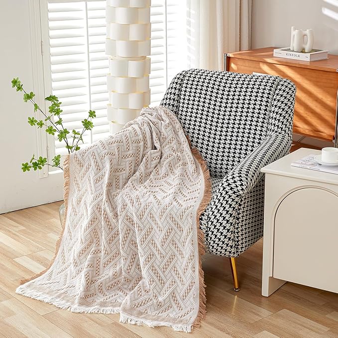 AIVIA Slipper Chair Cover Sheet Blanket, Reversible Anti Slip Throw Cushion - Image 4
