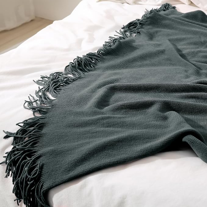 Homiest Decorative Knitted Throw Blanket - Image 6