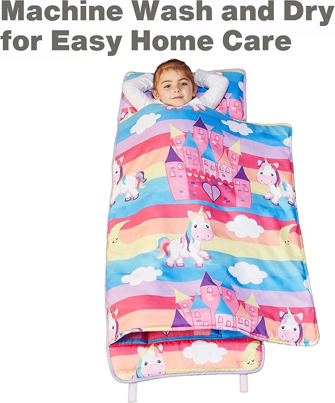 EVERYDAY KIDS Nap Mat with Removable Pillow - Image 6