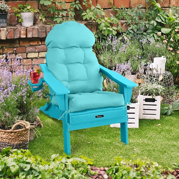 FUNBERRY Adirondack Chair Cushion, Thicken Comfy Cushions - Image 9