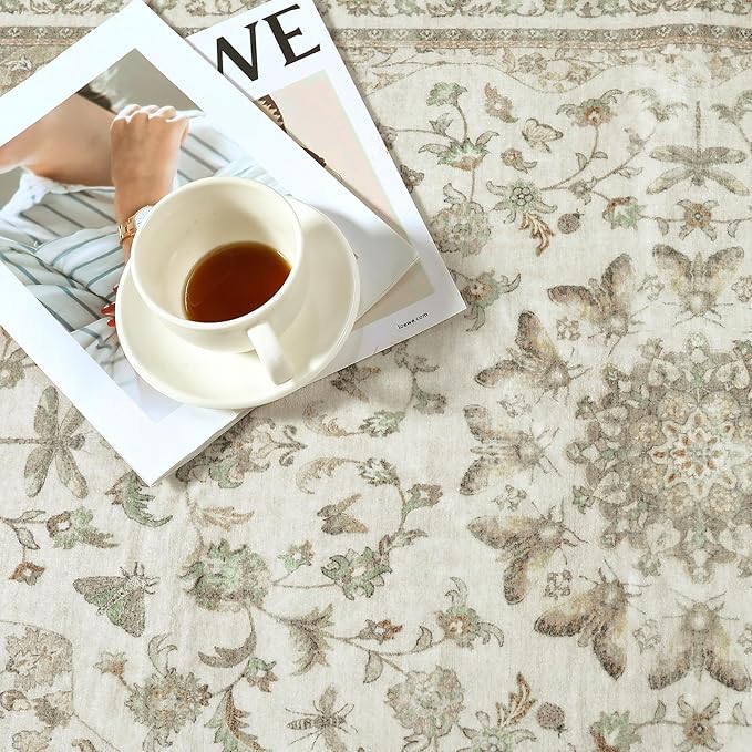 Moynesa Beige 2.5x8 Runner Rugs - Image 3