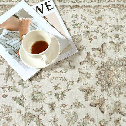 Moynesa Beige 2.5x8 Runner Rugs - Image 3