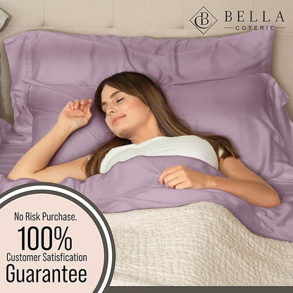 Bella Coterie Luxury Bamboo Viscose Twin Size Sheet Set | 100% Organically - Image 5