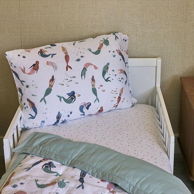 Little Unicorn Toddler Bedding 3-Piece Set | Super Soft & Breathable Muslin - Image 8