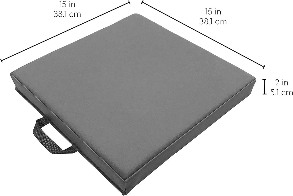 FDP 15 inch Square Classroom Floor Cushions - Earthtone, 12228-ET
