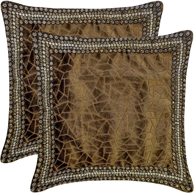 The HomeCentric King/Queen/Twin Brown Decorative Bed Runner King 90"x18" Bed - Image 7