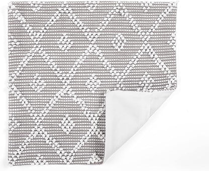 Lush Decor Adelyn Decorative Throw Pillow Cover, Light Gray - Image 2