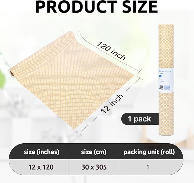 RAY STAR 12X120 Inch Shelf Liner - Image 5