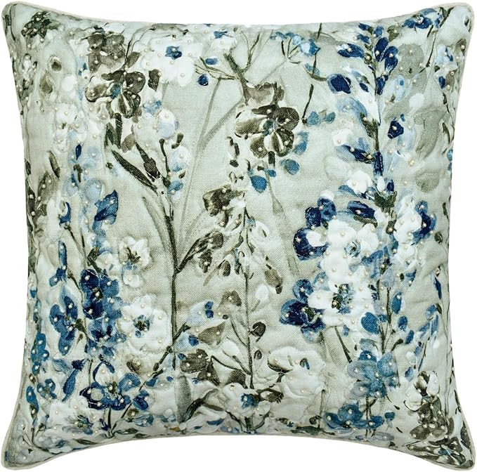 The HomeCentric King/Queen/Twin Blue Decorative Bed Runner CA King 86"x18" Bed - Image 5