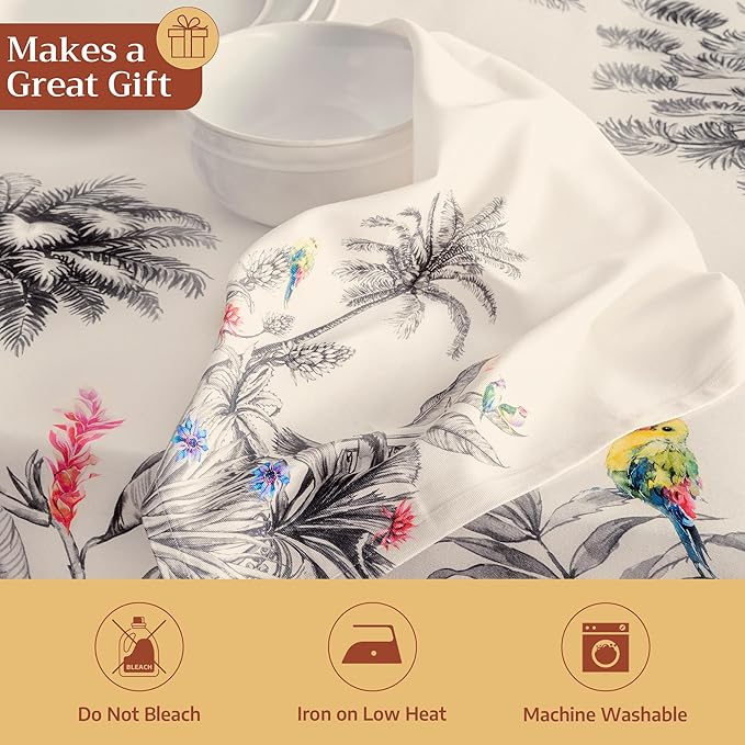 Maison d' Hermine Cloth Napkins Set of 4 100% Cotton - Image 5