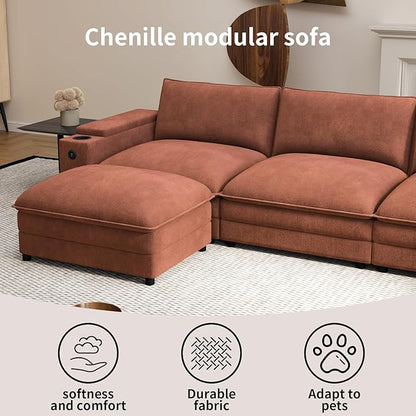 81.5" Loveseat Cloud Sofa Couch - Image 4