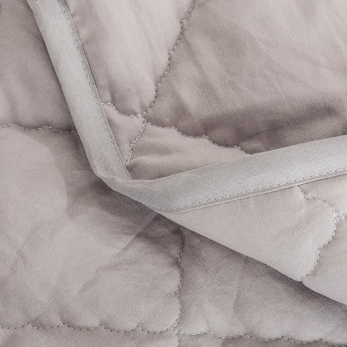 NTBAY Down Alternative Oversized Toddler Comforter, Super Soft and Warm Solid - Image 2
