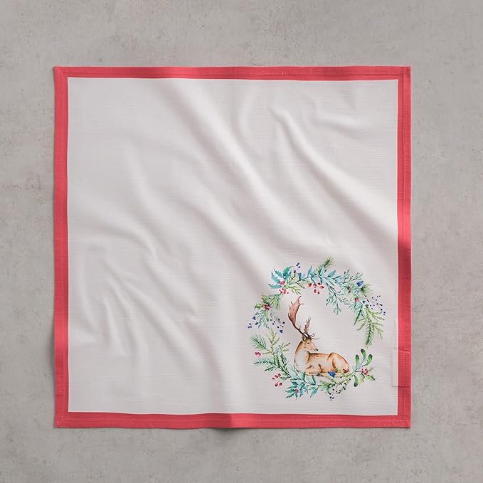 Maison d' Hermine Cloth Napkins Set of 4 100% Cotton - Image 8