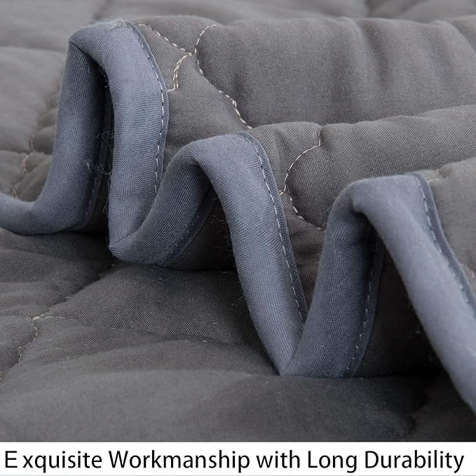 NTBAY Down Alternative Oversized Toddler Comforter, Super Soft and Warm Solid - Image 3
