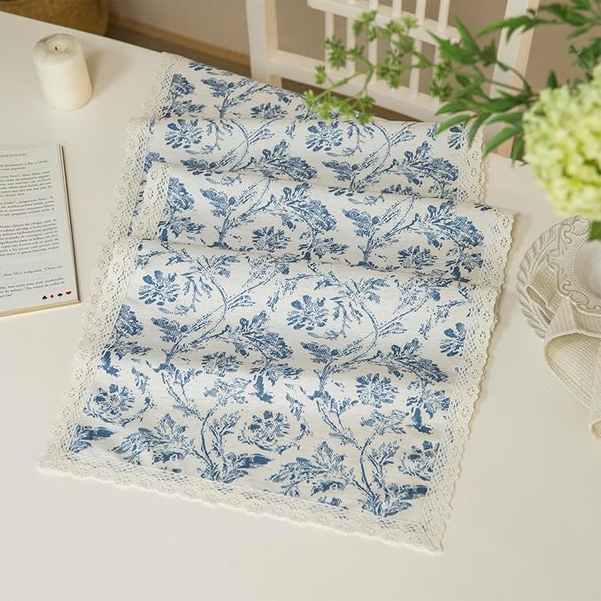 Vintage Floral Table Runner - Image 6