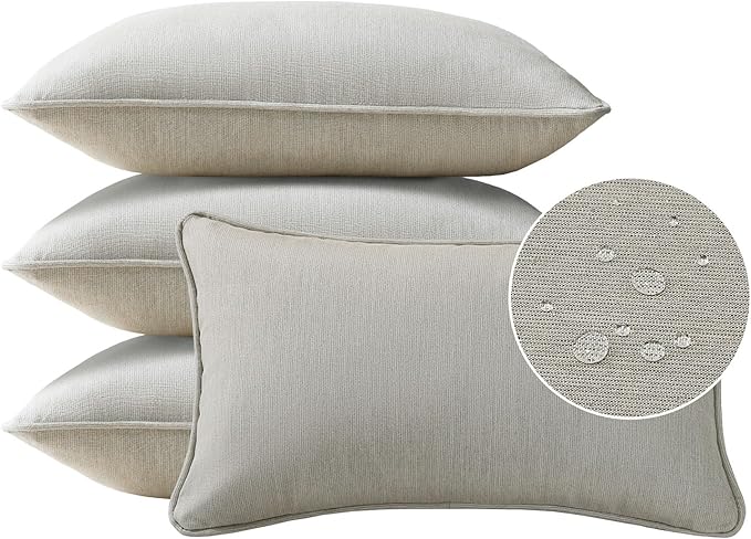 Sunbrella Decorative Outdoor Water Repellent Throw Pillows by Unimatta