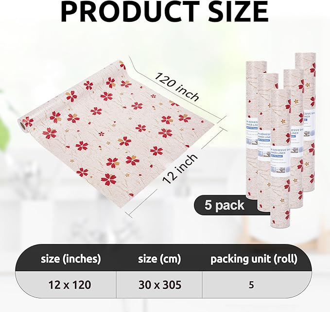 RAY STAR 12X120 Inch Shelf Liner - Image 5
