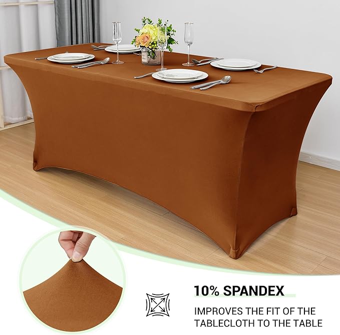 Obstal 6ft Stretch Spandex Table Cover - Image 2