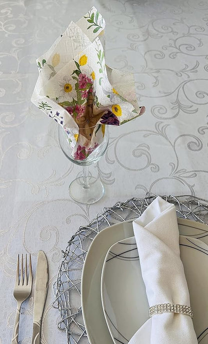 AM Décor Easter Dinner Napkins 20 Count Soft 3-Ply Tissue Servilities, Easter - Image 4