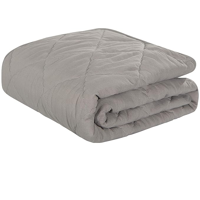 NTBAY Down Alternative Toddler Comforter, Lightweight and Warm Solid Color Baby by NTBAY
