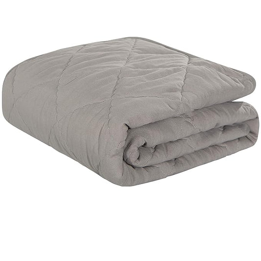NTBAY Down Alternative Oversized Toddler Comforter, Super Soft and Warm Solid by NTBAY