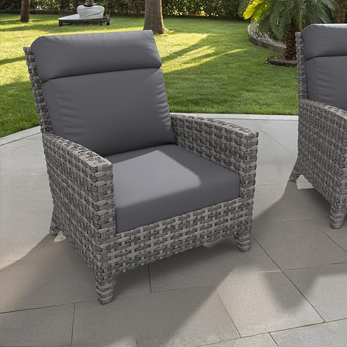 Covers & All CoverRite Rectangle High Back Chair Cushion, 600 Denier, Foam Seat - Image 7