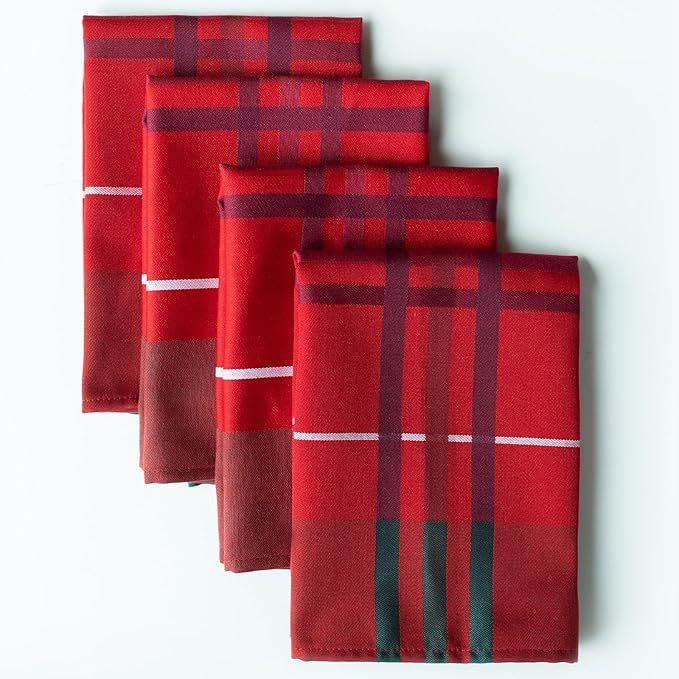 Benson Mills Heavyweight Yarn Dyed Engineered Woven Fabric Plaid Table Cloth - Image 5