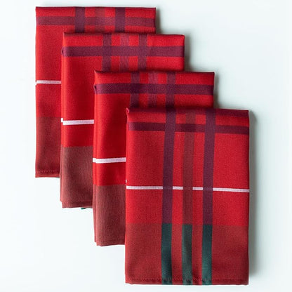 Benson Mills Heavyweight Yarn Dyed Engineered Woven Fabric Plaid Table Cloth - Image 5