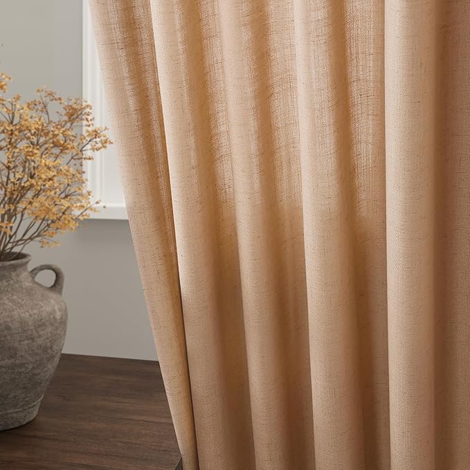 Extra Long Curtains 2 Panels 102 Inches Long - Image 3