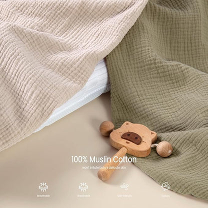 lulumoon Muslin Bassinet Sheets - Image 4