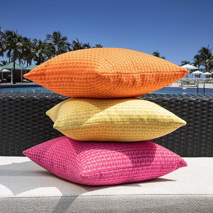 Kevin Textile Outdoor Waterproof Throw Pillow Covers Pack of 2 Valentines - Image 8