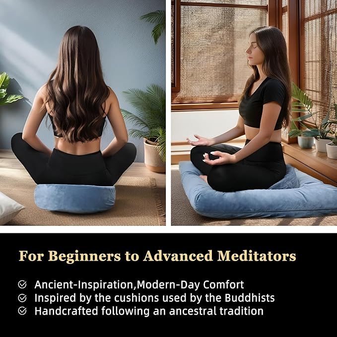Meditation Zafu Cushion Set - Image 7