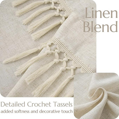 jinchan Linen Kitchen Curtain - Image 5