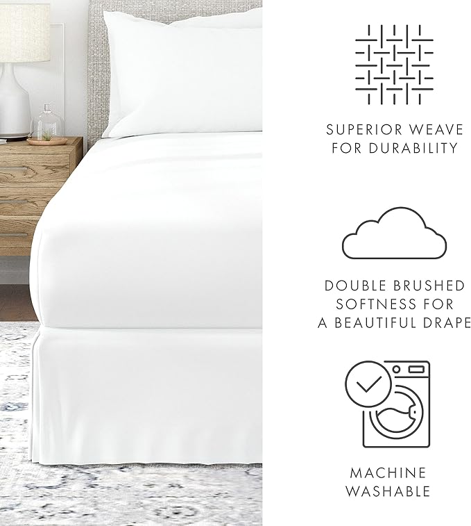 Linen Market Bed Skirt - Image 5