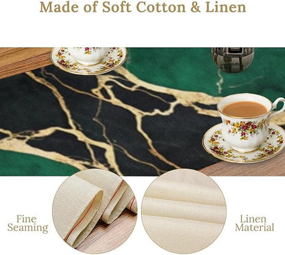 Marble Table Runner, 13x70 Inch - Image 5