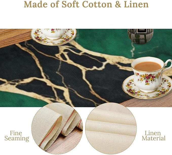 Marble Table Runner, 13x120 Inch - Image 5