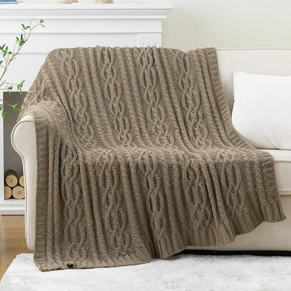 Battilo Camel Tan Throw Blanket - Image 2