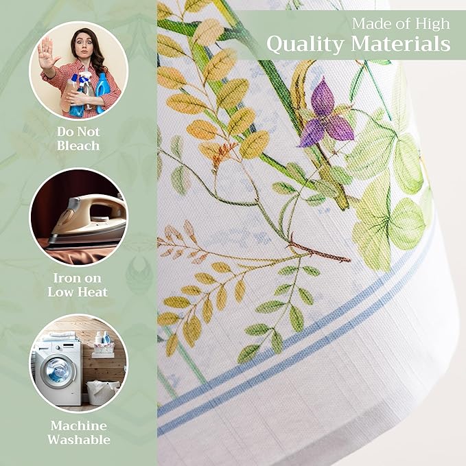 Maison d' Hermine Kitchen Towels Set of 3 100% Cotton 27.50" x 20" Reusable - Image 3