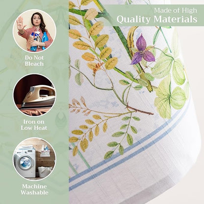 Maison d' Hermine Kitchen Towels Set of 3 100% Cotton 27.50" x 20" Reusable - Image 3