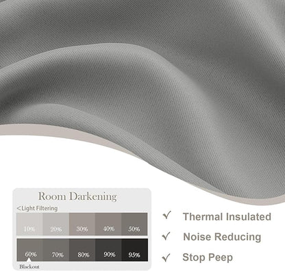 Gwine 24 Inch Long Tier Curtains - Image 3