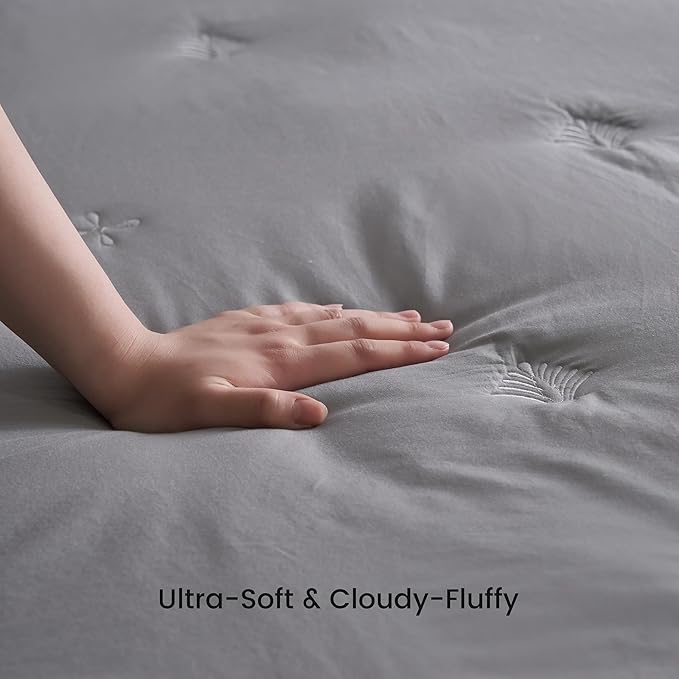 Simple&Opulence Cooling Quilted Mattress Pad – Fitted Sheet Mattress Protector - Image 7